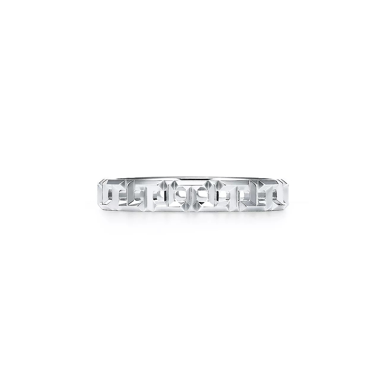 

Кольцо Tiffany & Co. True Narrow, белое золото