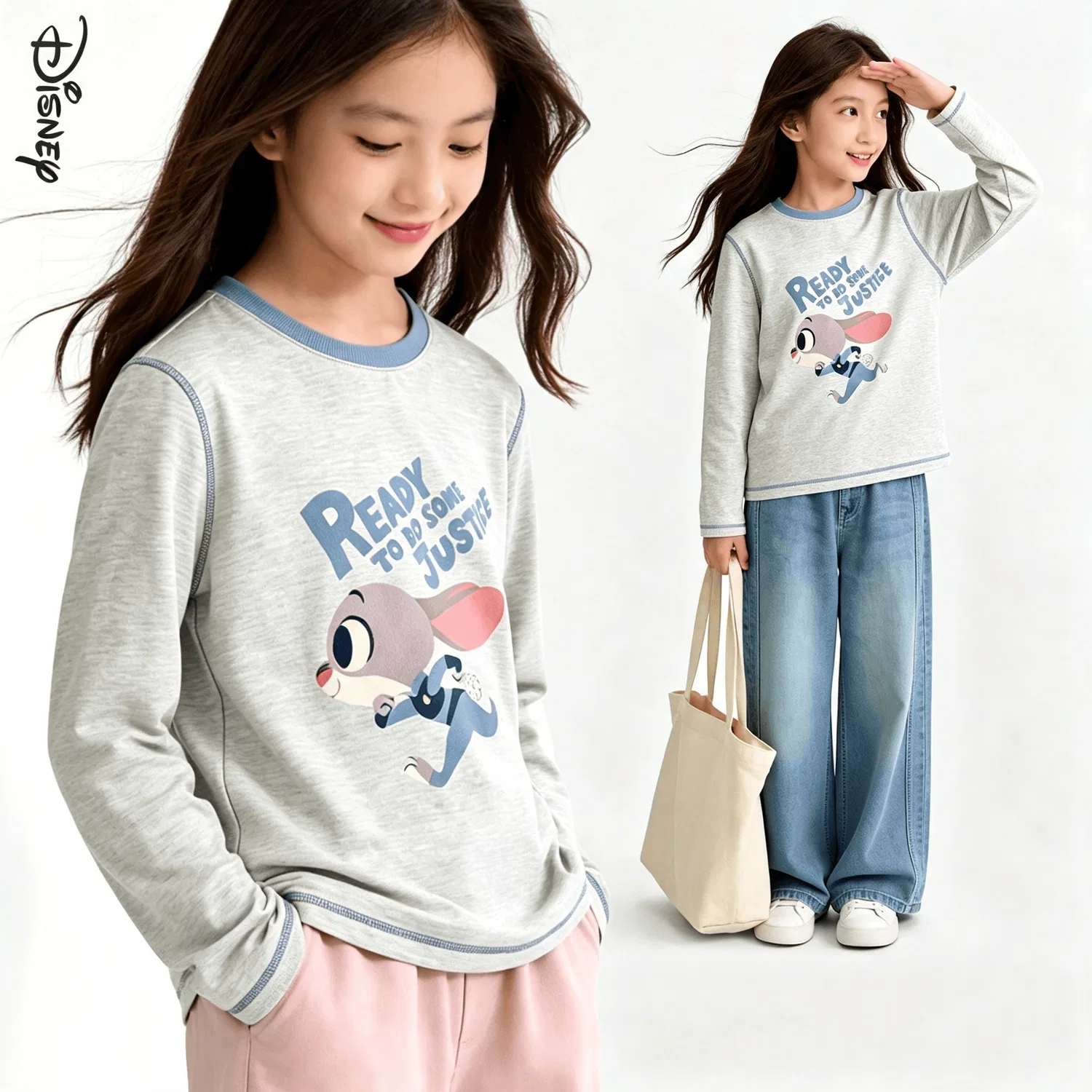 Детская футболка с круглым вырезом Milk Tea Disney — фото 4