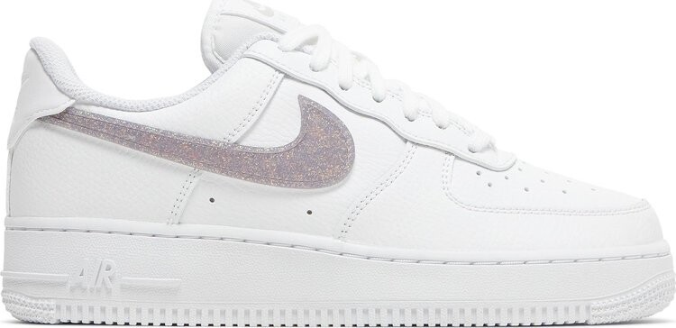 

Кроссовки Nike Wmns Air Force 1 Low 'Glitter Swoosh - Canyon Purple', белый