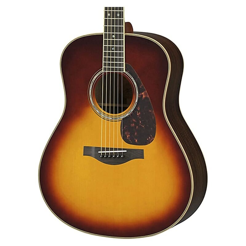 

Yamaha LL16 ARE Акустическая электрогитара из цельного дерева, коричневая Sunburst с жестким чехлом