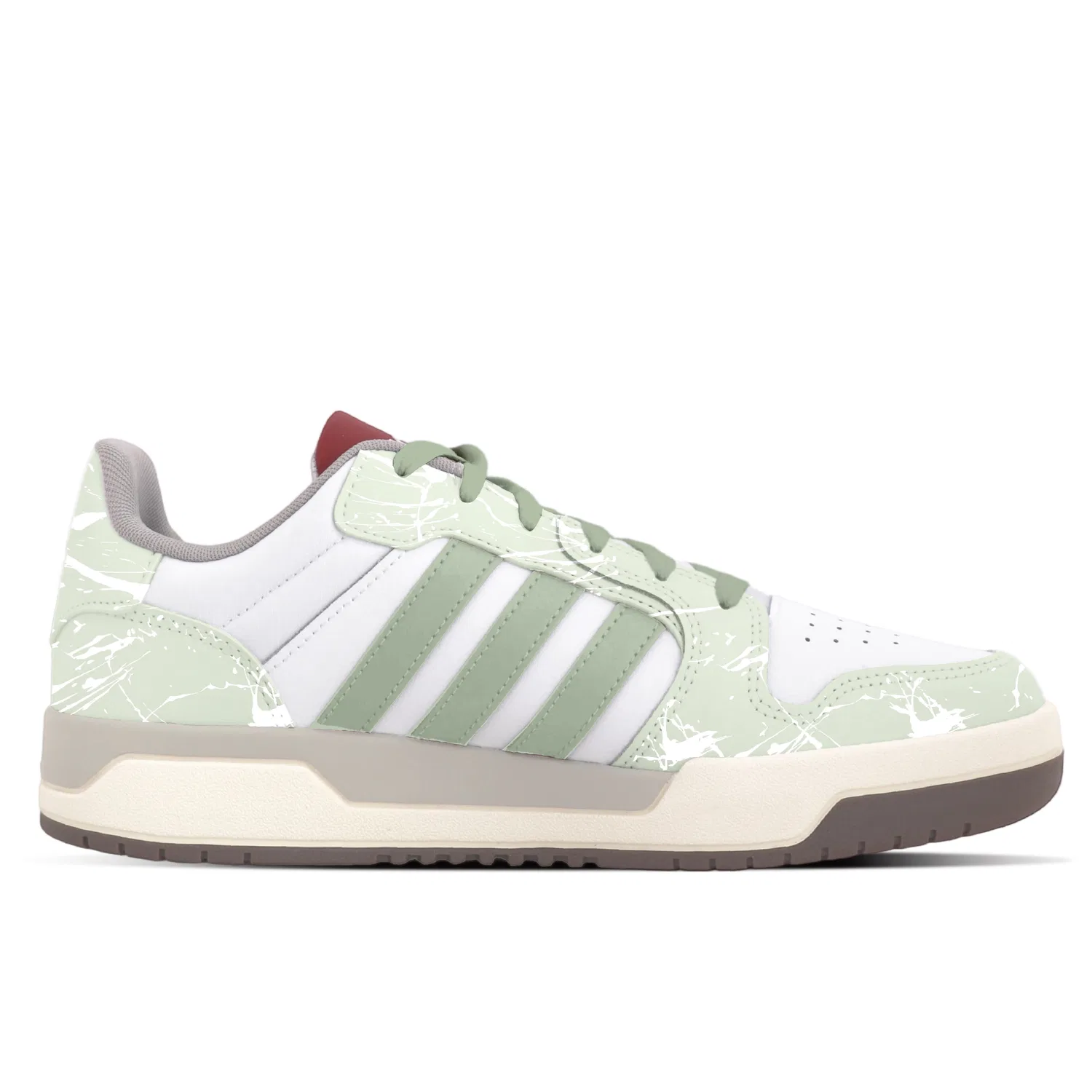 Детские кроссовки-скейтборд низкие Adidas ENTRAP, Light Green — фото 4