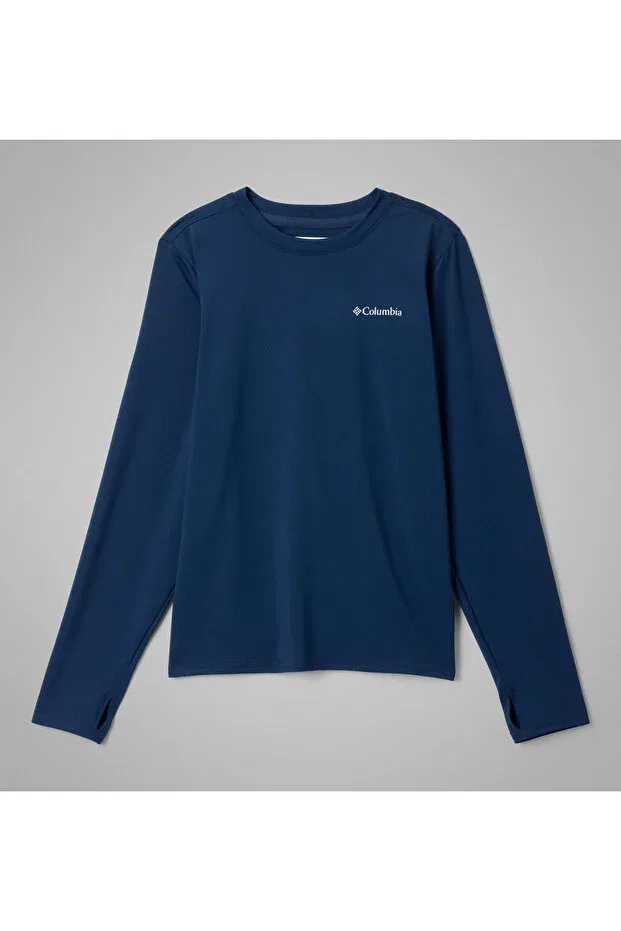 Детские свитшот для девочек свободного кроя Chill river Columbia, Navy Blue
