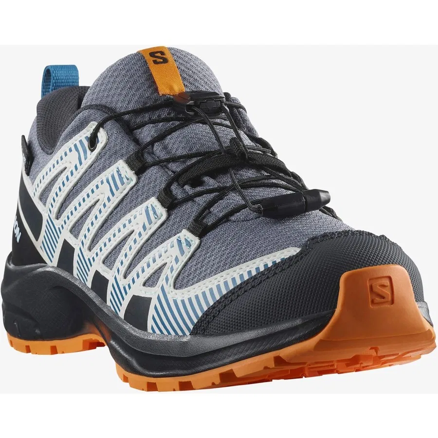 Детские кроссовки Salomon Xa Pro V8 Waterproof, Темно-синий — фото 4