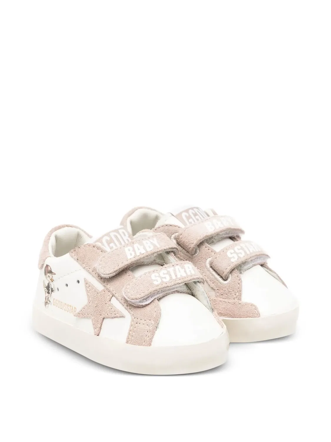 Кроссовки Baby School Golden Goose Kids, нейтральные цвета