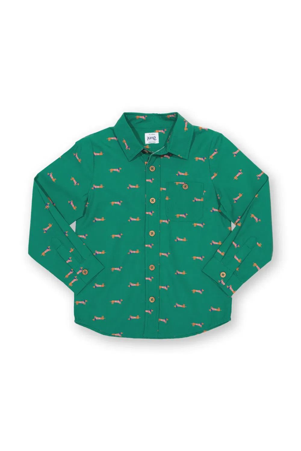 Футболка с принтом Daxie Kite, Green