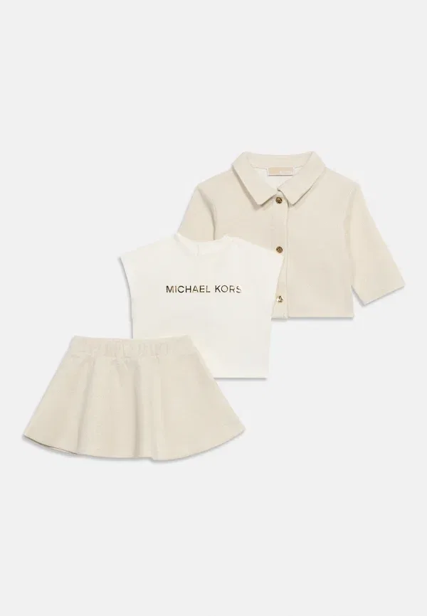 Блейзер хлопковый Michael Kors Kids, string — фото 3