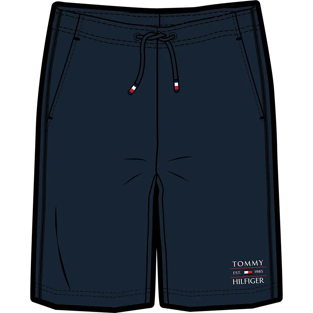 Шорты с флагом Tommy Hilfiger, синий