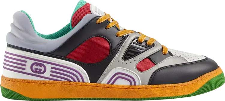 

Кроссовки Gucci Basket Sneaker Black Demetra, черный