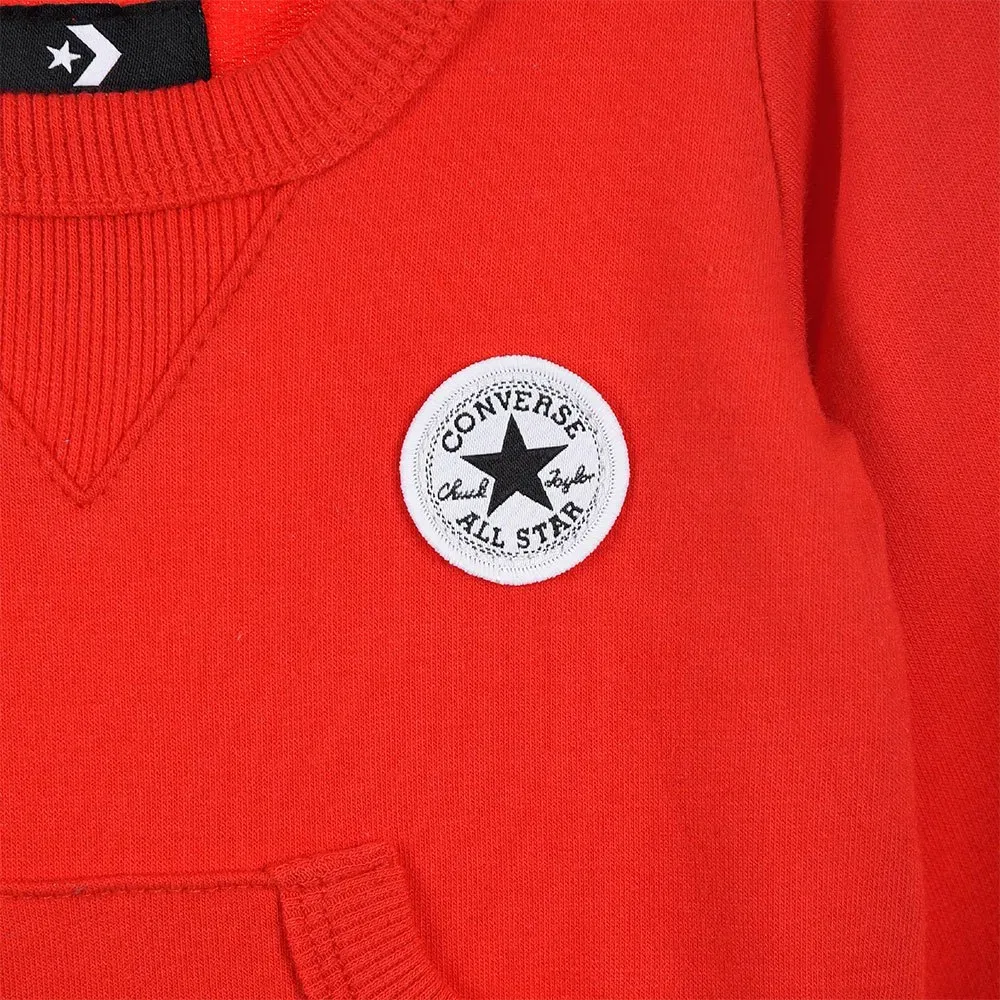 Комбинезон Converse Kids Lil Chuck, красный — фото 4