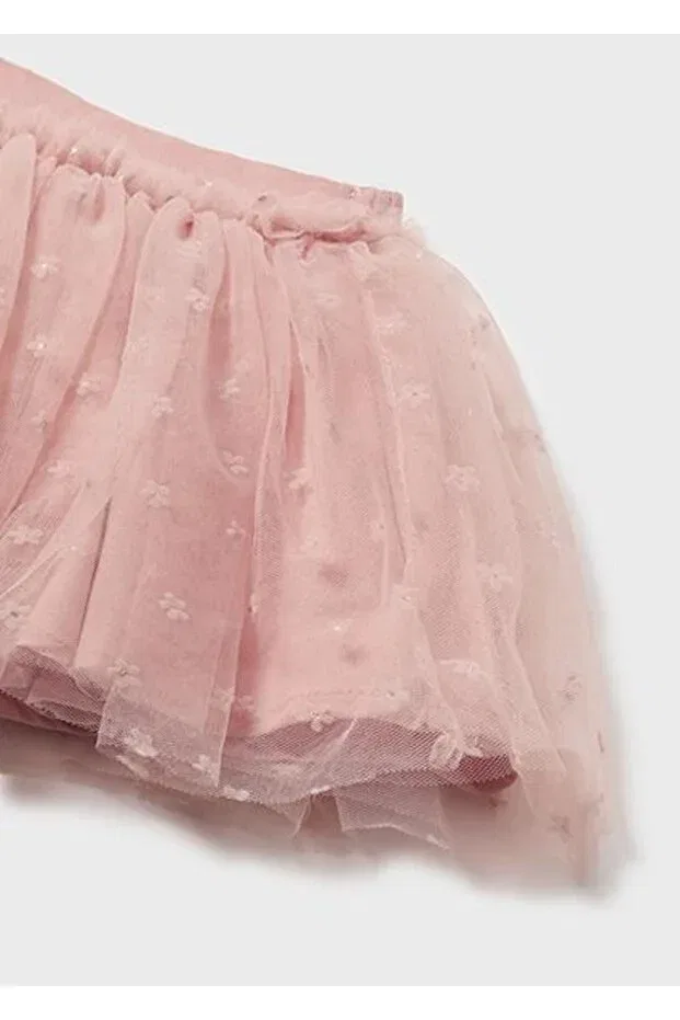 Детская юбка для девочек из тюля Mayoral, Pink — фото 2
