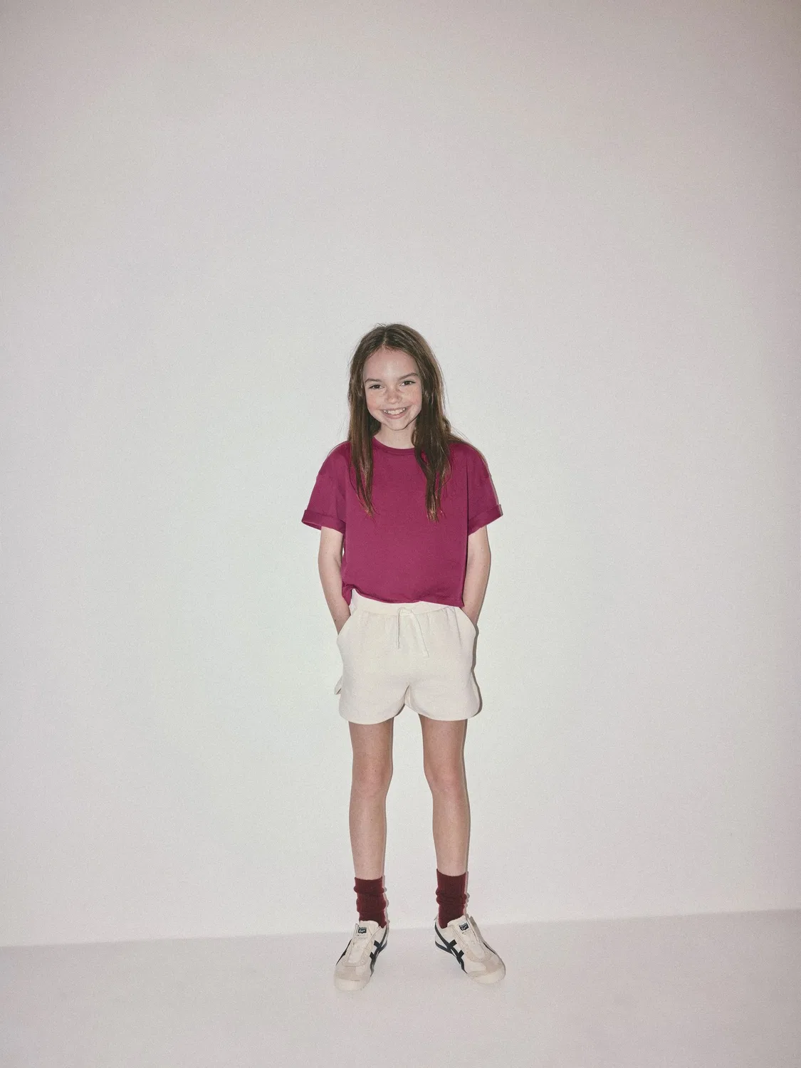 Набор футболок The Set 5 Pack Oversized, Pink/Purple/White — фото 4