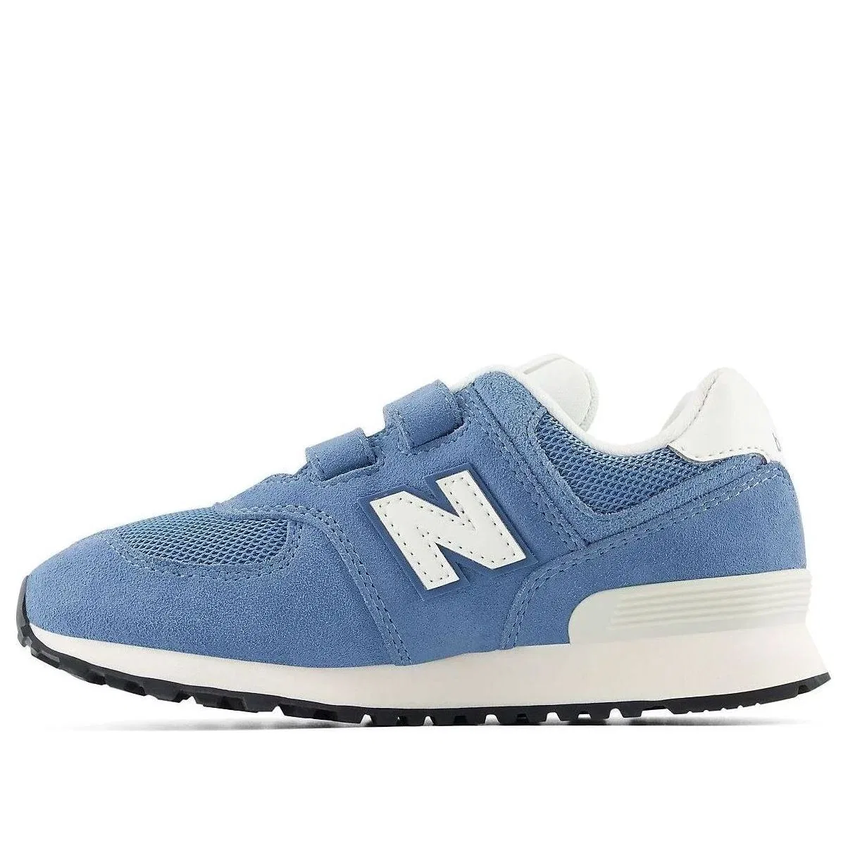 Детские кроссовки с текстильным верхом 574 Hook and Loop 'Heron Blue Sea Salt' New Balance, Heron Blue/Sea Salt