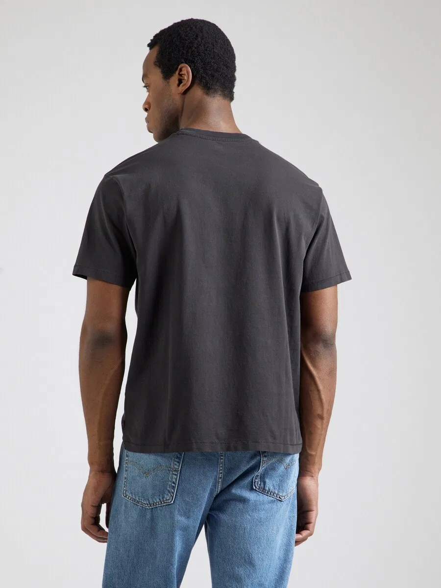 Футболка LEVI'S 'Red Tab Vintage Tee' черного цвета — фото 3