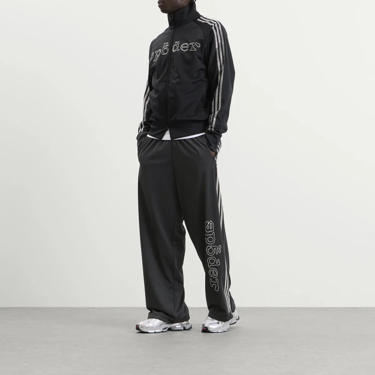 Спортивные штаны с принтом Sp5Der track pant Adidas, Black — фото 4