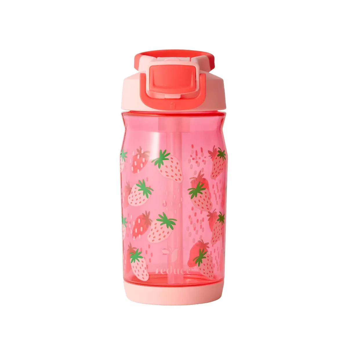 Детская бутылка для воды 0,41 л с трубочкой и защитой от протекания Berry Sweet Reduce, Berry Sweet