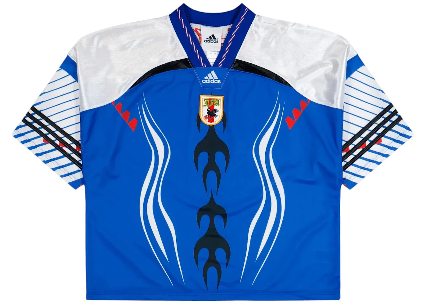 Мужская футболка с принтом Jersey Adidas, Power Blue/White