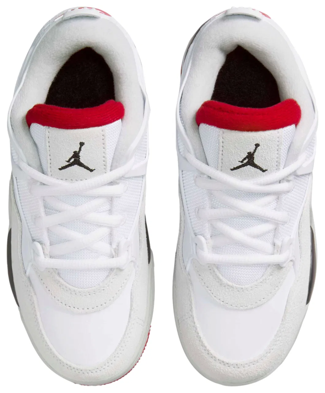 Кроссовки для мальчиков AJ 4 RM Jordan, цвет White/Varsity Red/Black — фото 4