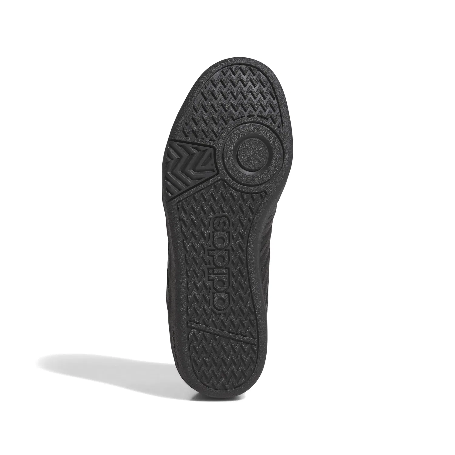 Детские кроссовки для мальчиков с принтом Hoops 4.0 Adidas, Core Black Core Black — фото 2