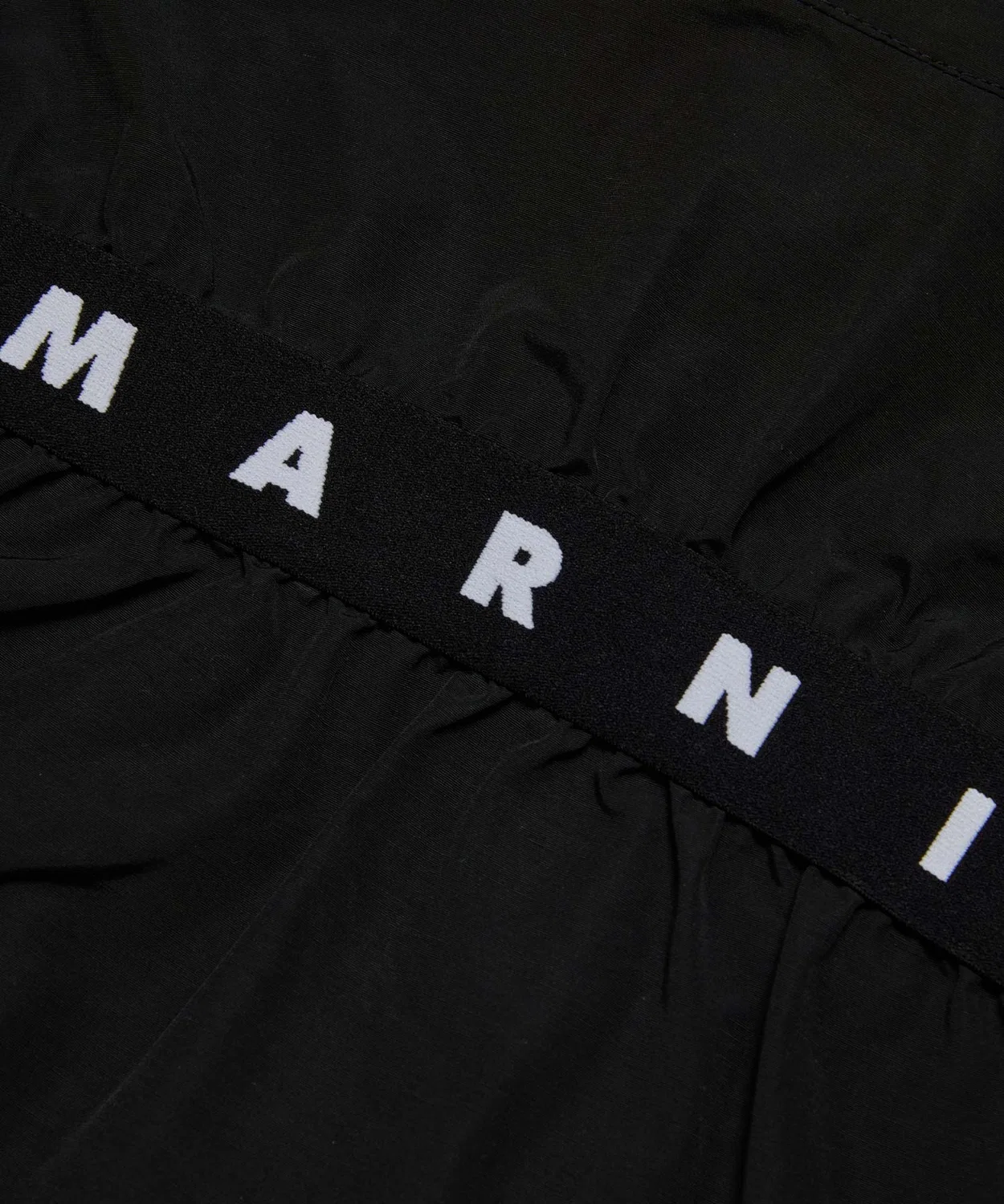 Детская куртка-бомбер с брендовым принтом MARNI, Black — фото 3