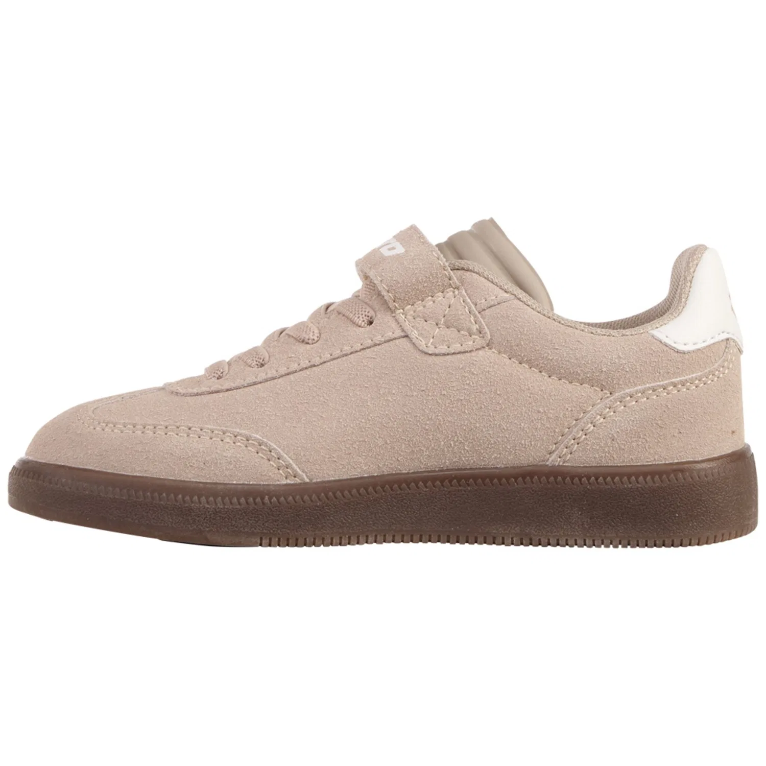 Детские кроссовки с эластичной шнуровкой Lotto, Taupe/White — фото 2