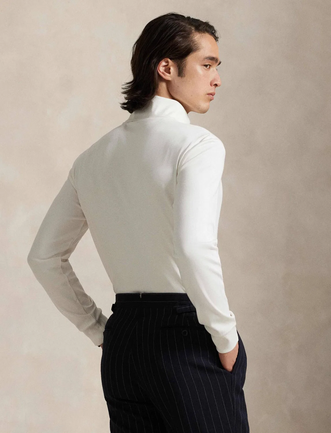 Водолазка Polo Ralph Lauren, Bianco — фото 3
