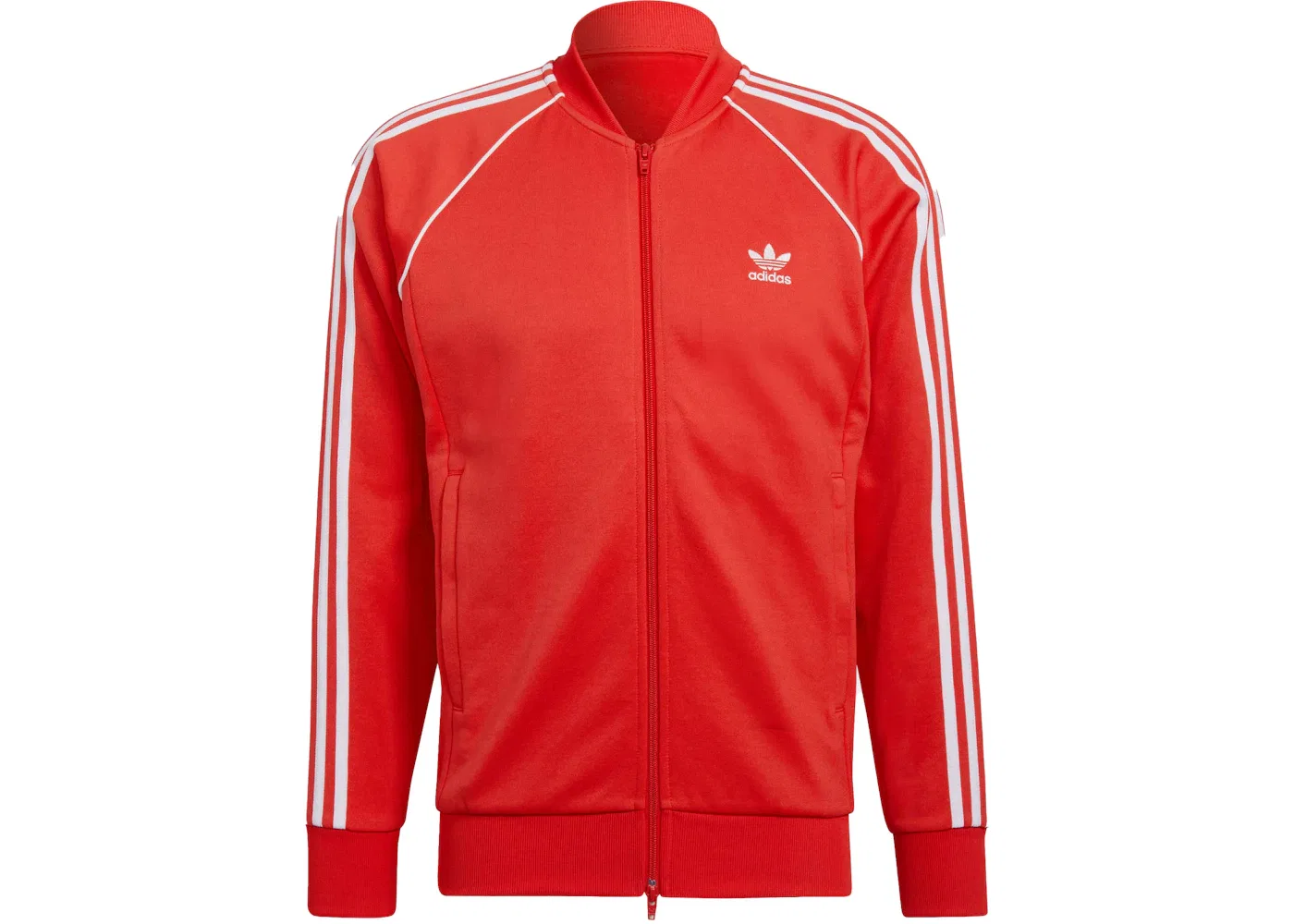 Мужская куртка с принтом Primeblue SST Track Jacket Adidas, Vivid Red