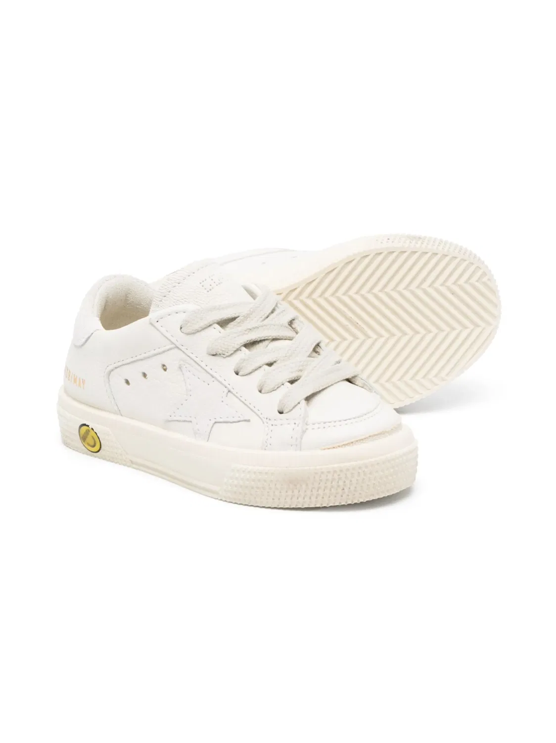 Golden Goose Кеды Star-Patch белые — фото 3