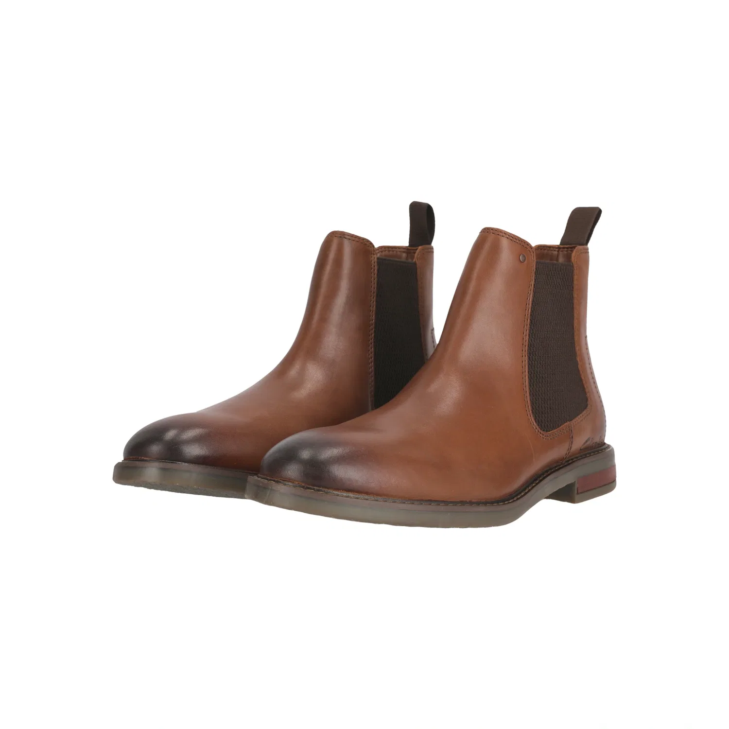 Детские ботинки в классическом стиле Jaxen Easy Clarks, Brown — фото 4