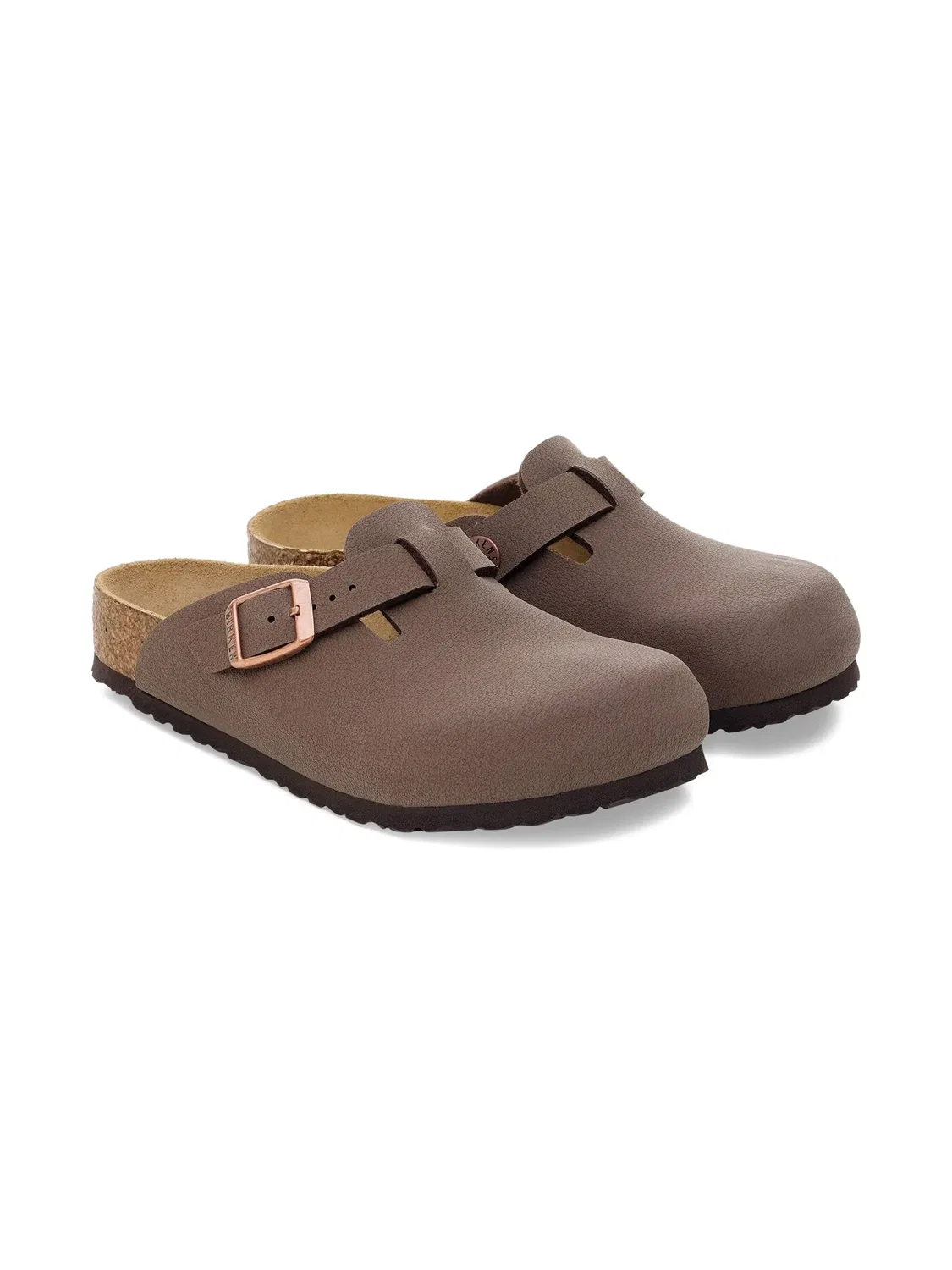 Сандалии с пряжкой Boston Birkenstock, коричневый