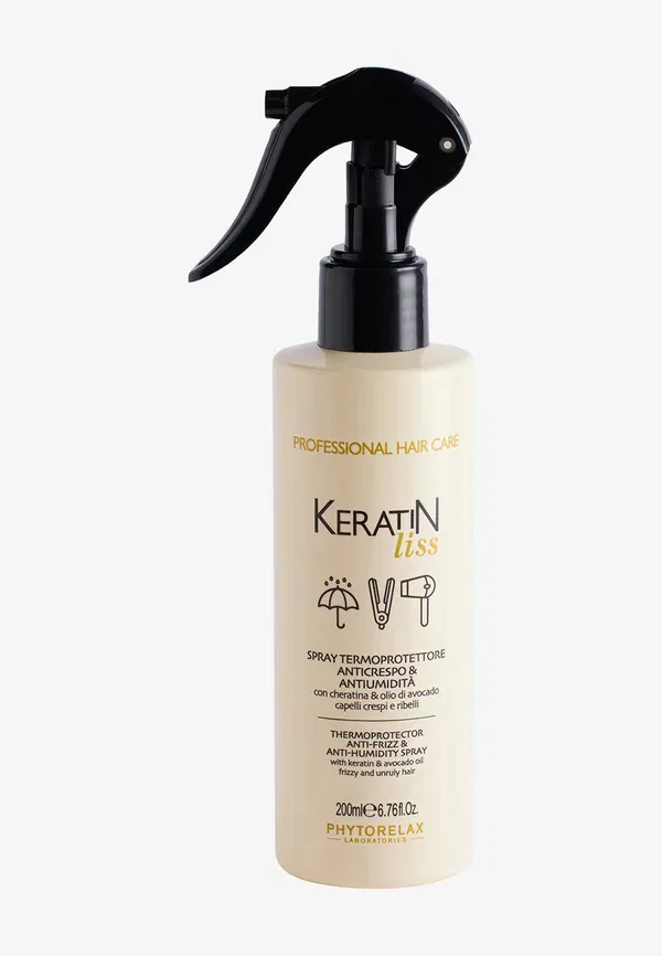 Спрей для волос термозащитный Anti-frizz & Anti-Humidity Phytorelax Keratin, 200 мл