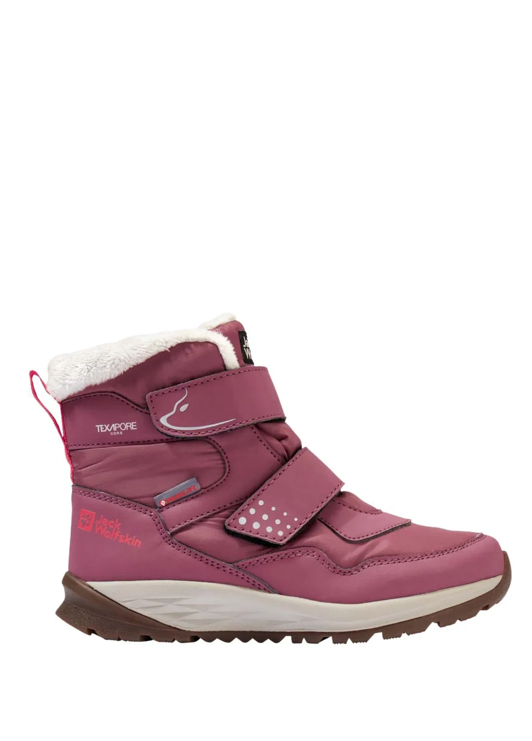 Ботинки Polar Bear-G Texapore Mid Vc K Jack Wolfskin, black
