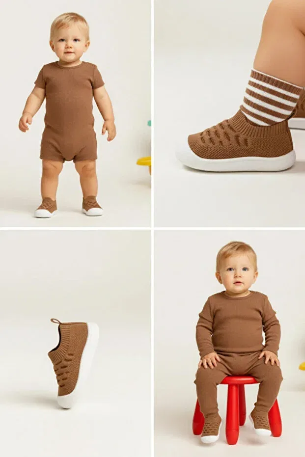 Детские ортопедические кроссовки для девочек Marshetta, Brown