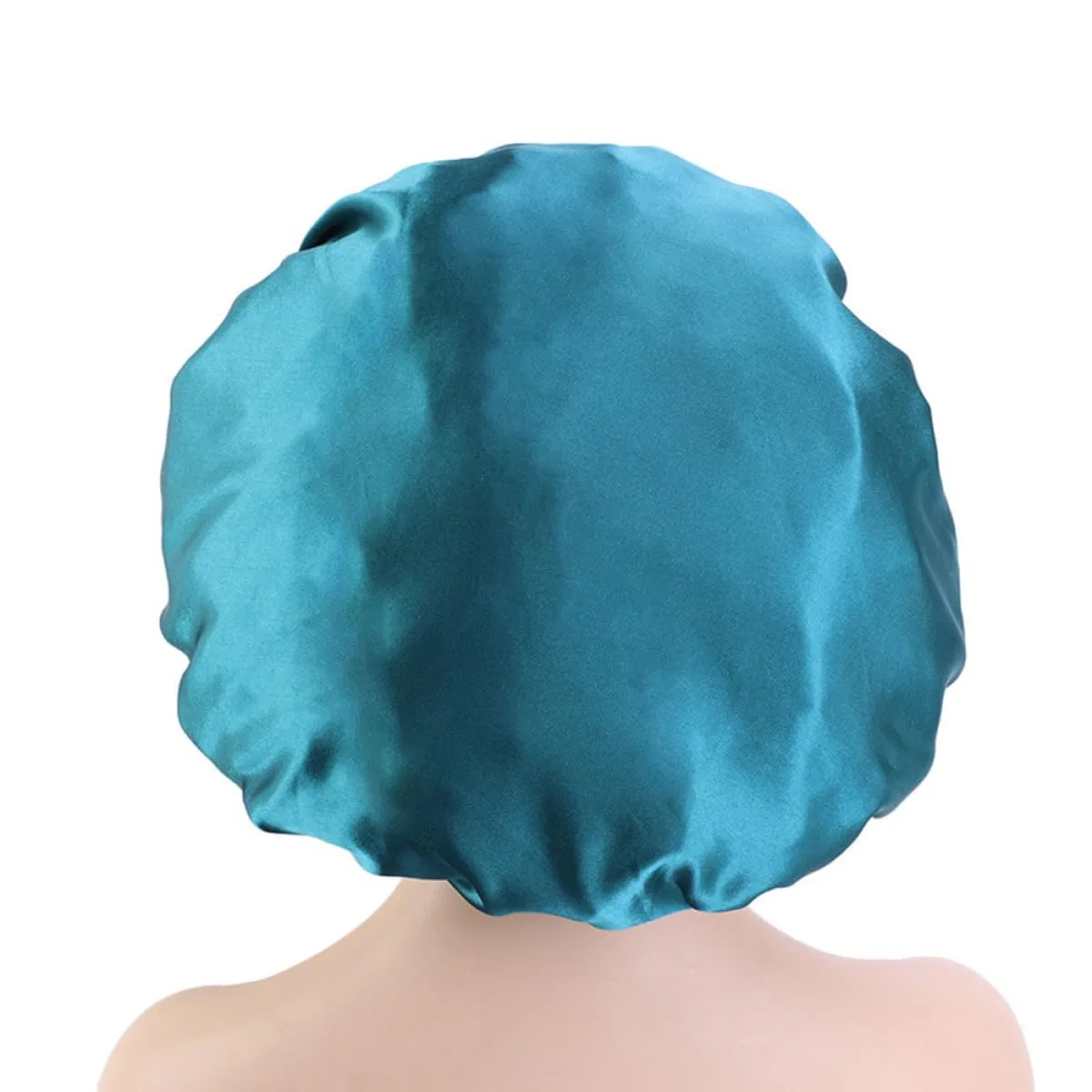 Шапочка для душа Satin Double Layer, Angoily, 36x36x1 см, Blue — фото 4