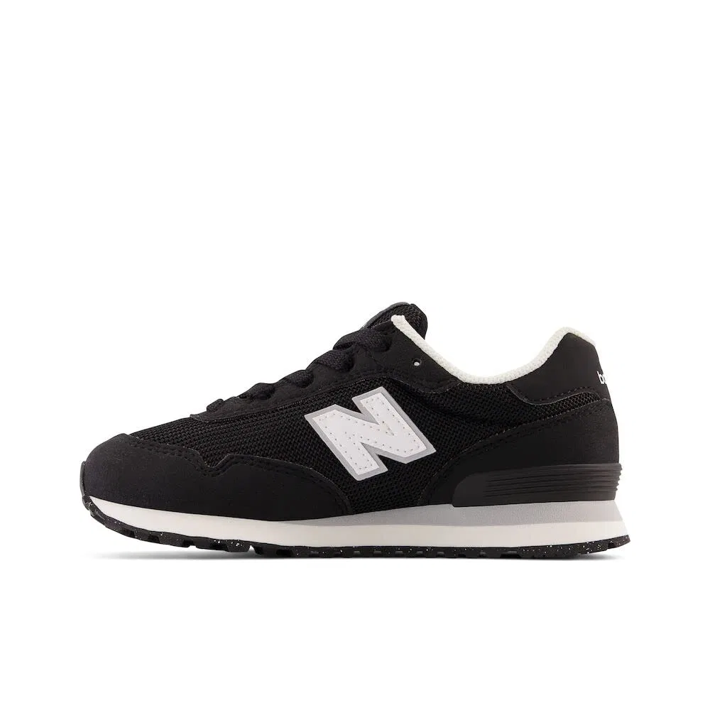 Детские кроссовки для девочек с липучкой 515 Cm New Balance, Black Black Lk — фото 2