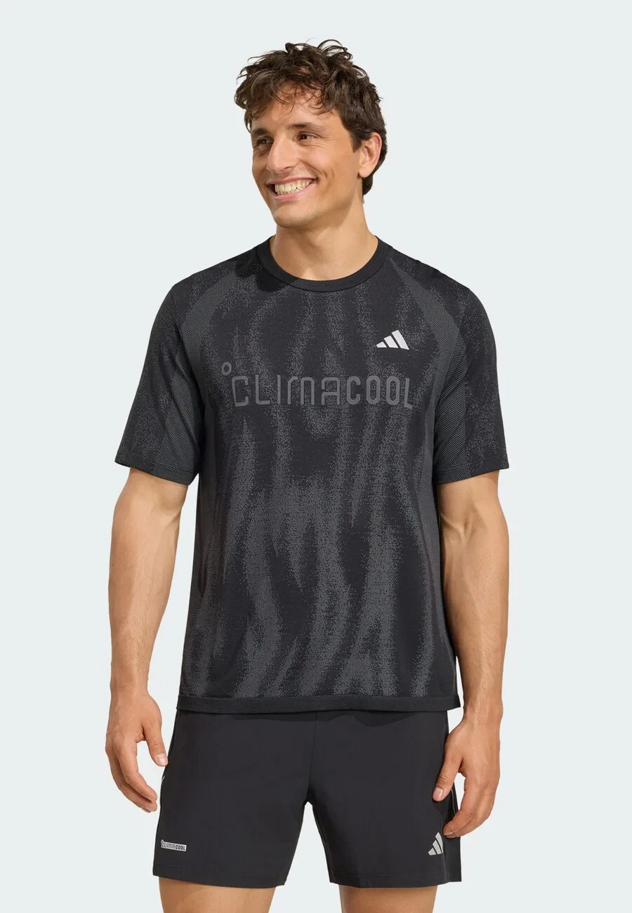 Футболка ADIDAS PERFORMANCE Performance Shirt 'Tech Apparel' черного цвета — фото 2