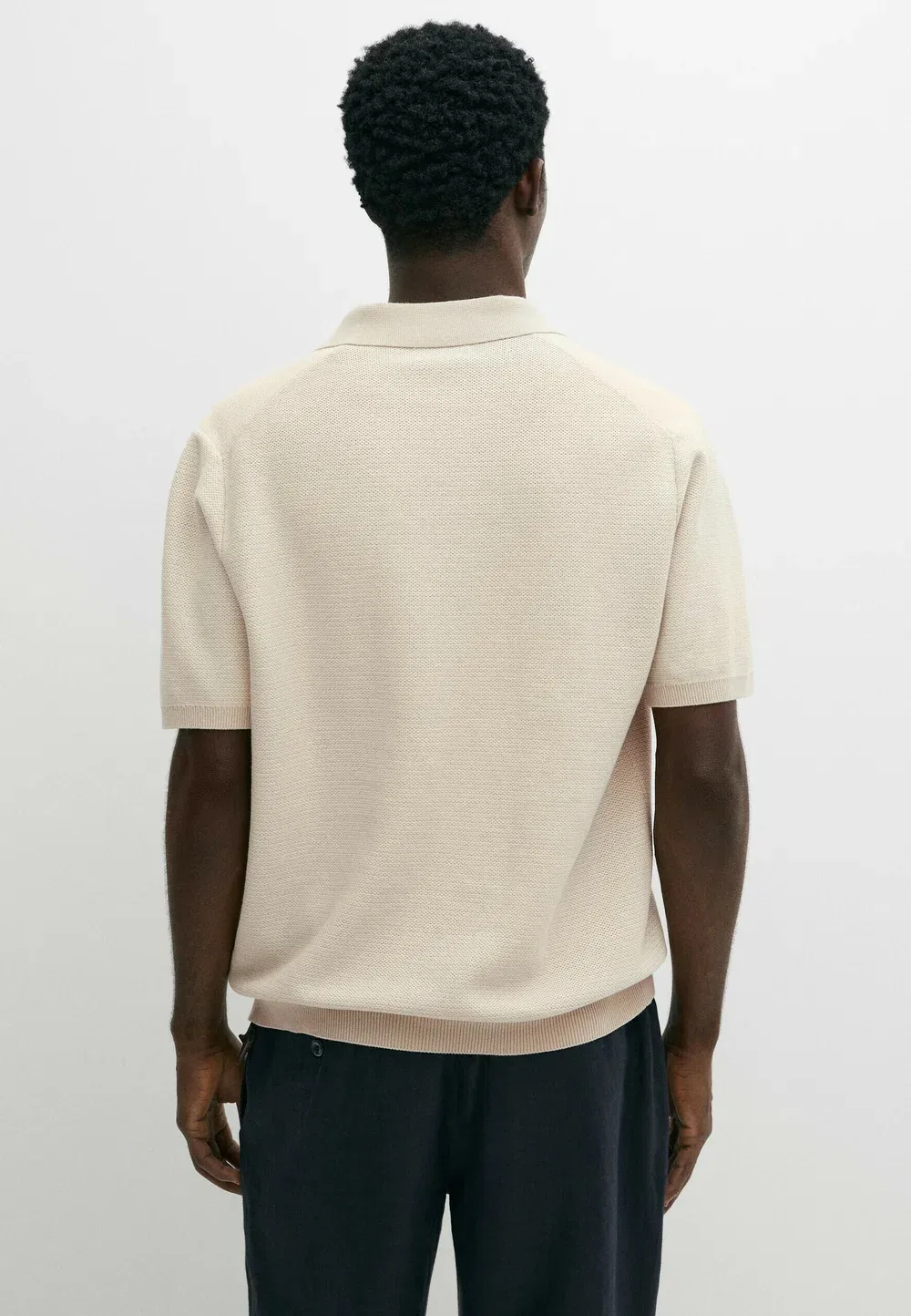Рубашка поло Massimo Dutti, Light Green — фото 3