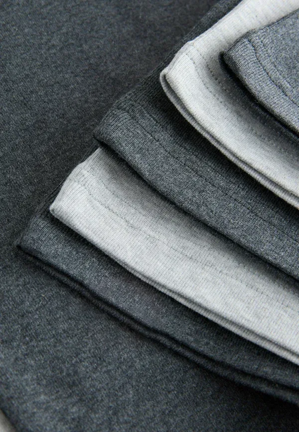 Комплект из 5 топов Marl, Next, Charcoal Grey, серый — фото 3