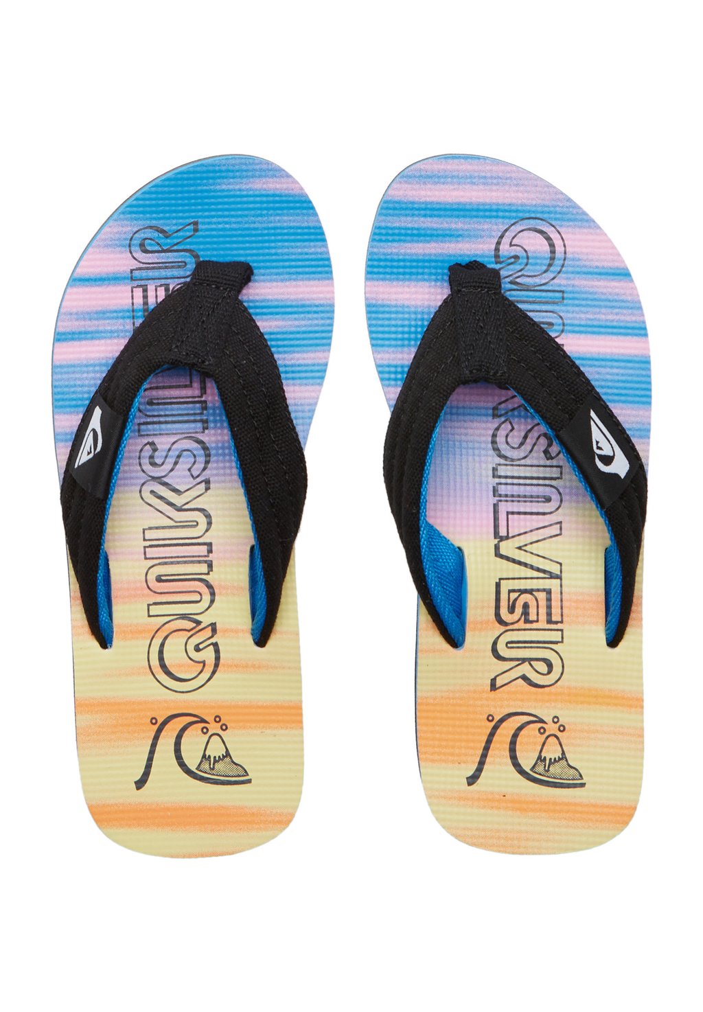 

Сандалии с Т-образной застежкой MOLOKAI LAYBACK Quiksilver, черный