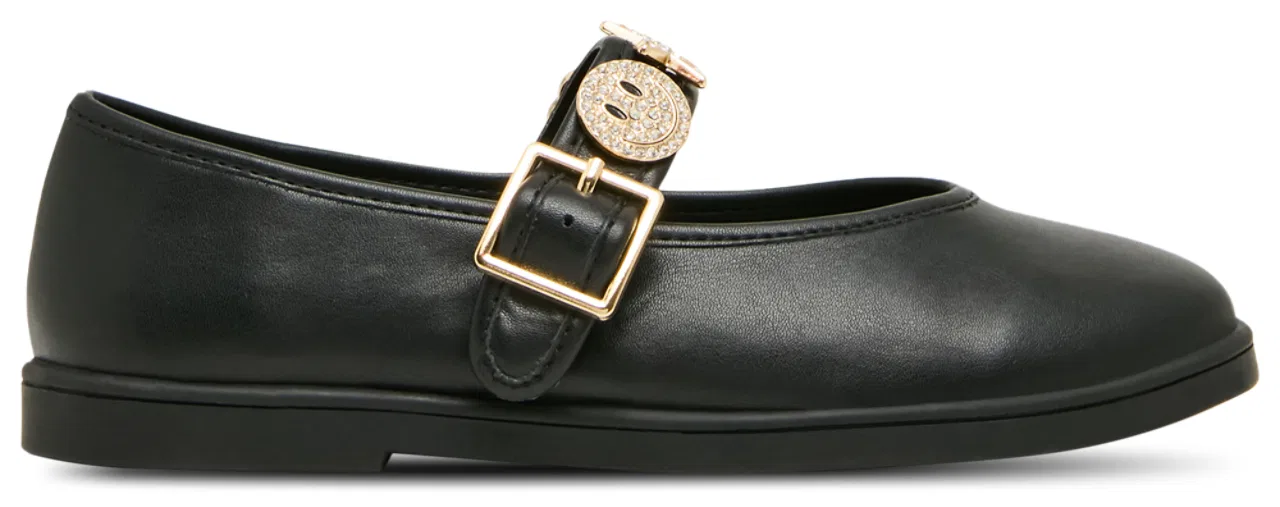 Детские туфли Мэри Джейн с металлическими украшениями JEDNA Steve Madden, Black