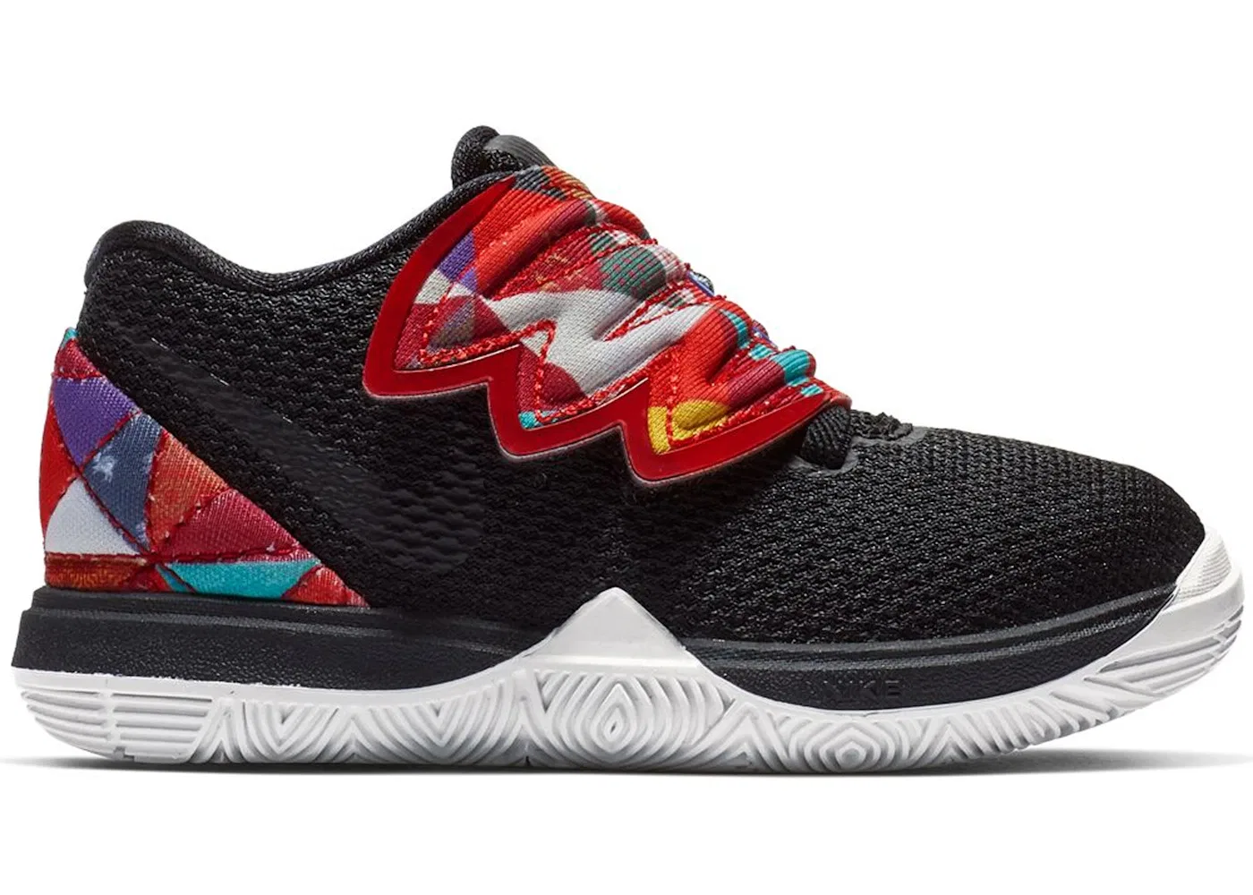 Детские кроссовки для баскетбола Nike Kyrie 5 Nike, Black/Summit White-Black