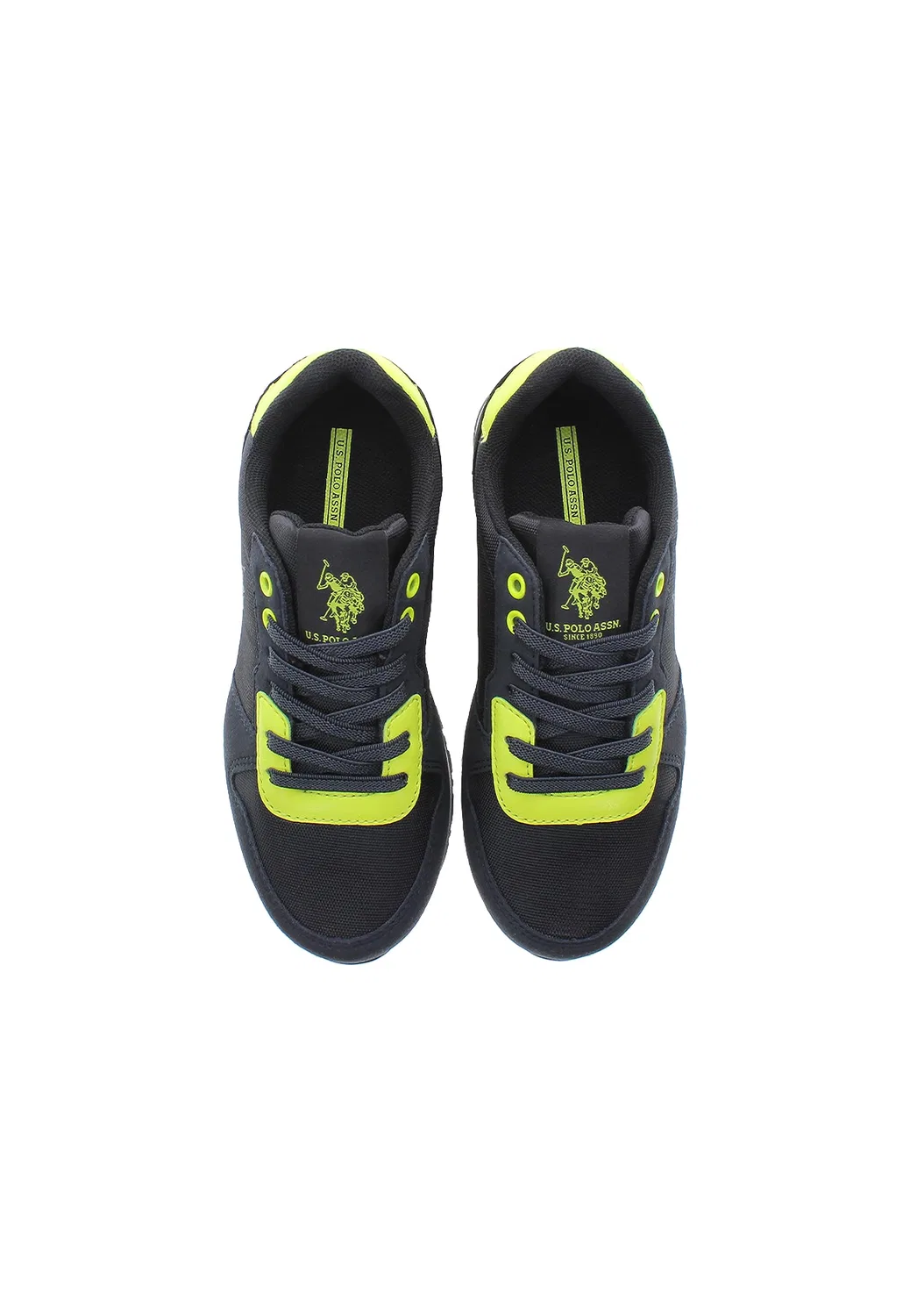 Детские кроссовки для мальчиков с закрытой шнуровкой Nobik011k/Cnh1 U.S. POLO ASSN., Grey — фото 2