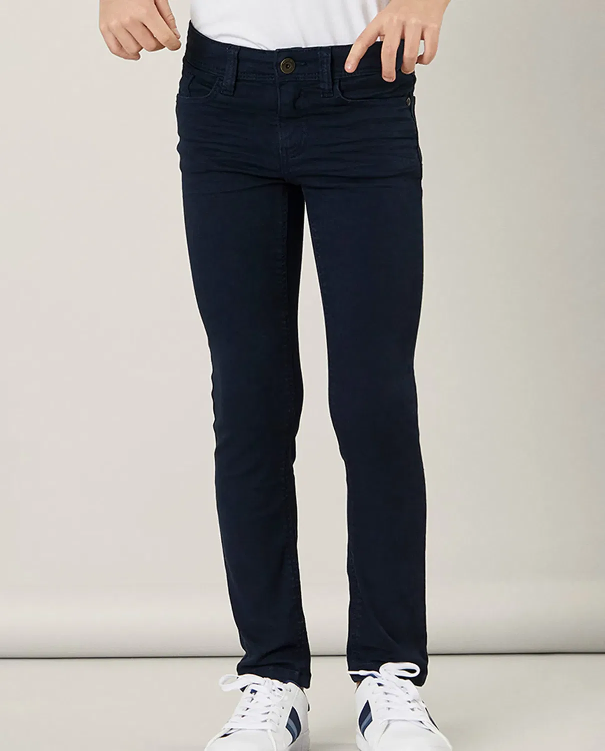 Детские брюки чинос для мальчиков stretch name it, Azul Marino