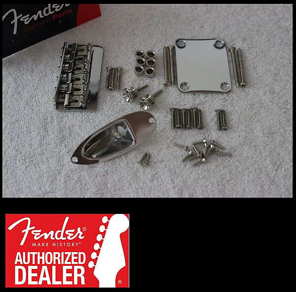 

Новый Fender American Vintage Hardtail Chrome Stratocaster Body Hardware Set Strat 003-7592-049 003-7592 American Vintage Stratocaster Hardtail Bridge Assembly