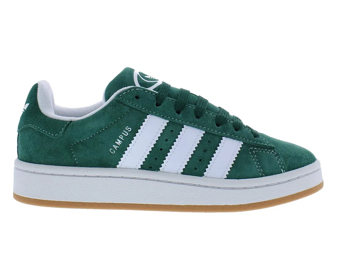 Детские кроссовки для мальчиков с полосками Campus 00s Adidas, Dark Green White