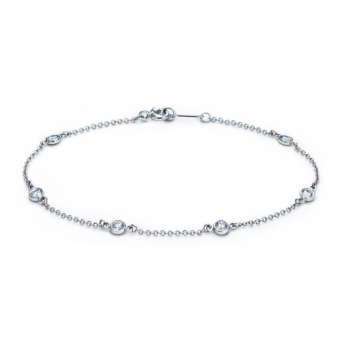 

Tiffany & Co. Elsa Peretti Diamonds by the Yard, платина/бриллиант