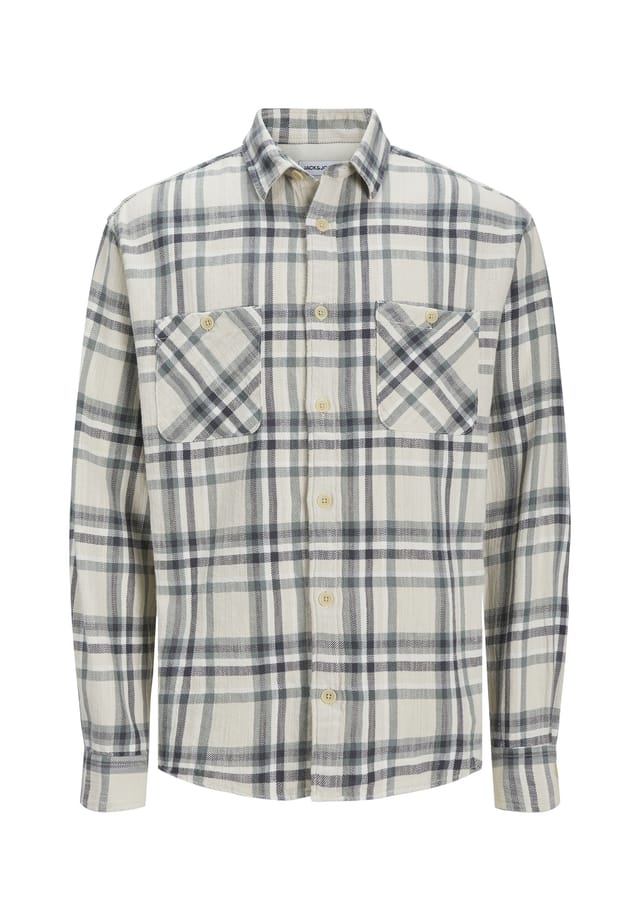 

Рубашка Майкл рубашка с длинными рукавами Jack & Jones, серый