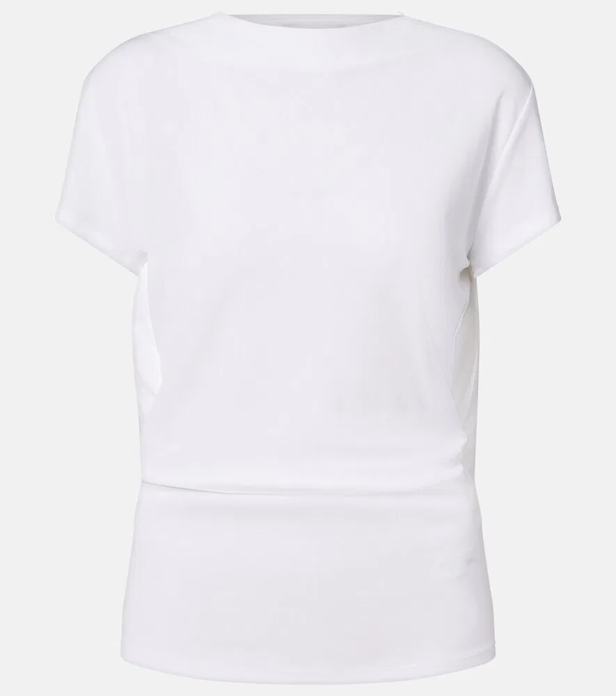 Топ с коротким рукавом Jacquemus, белый
