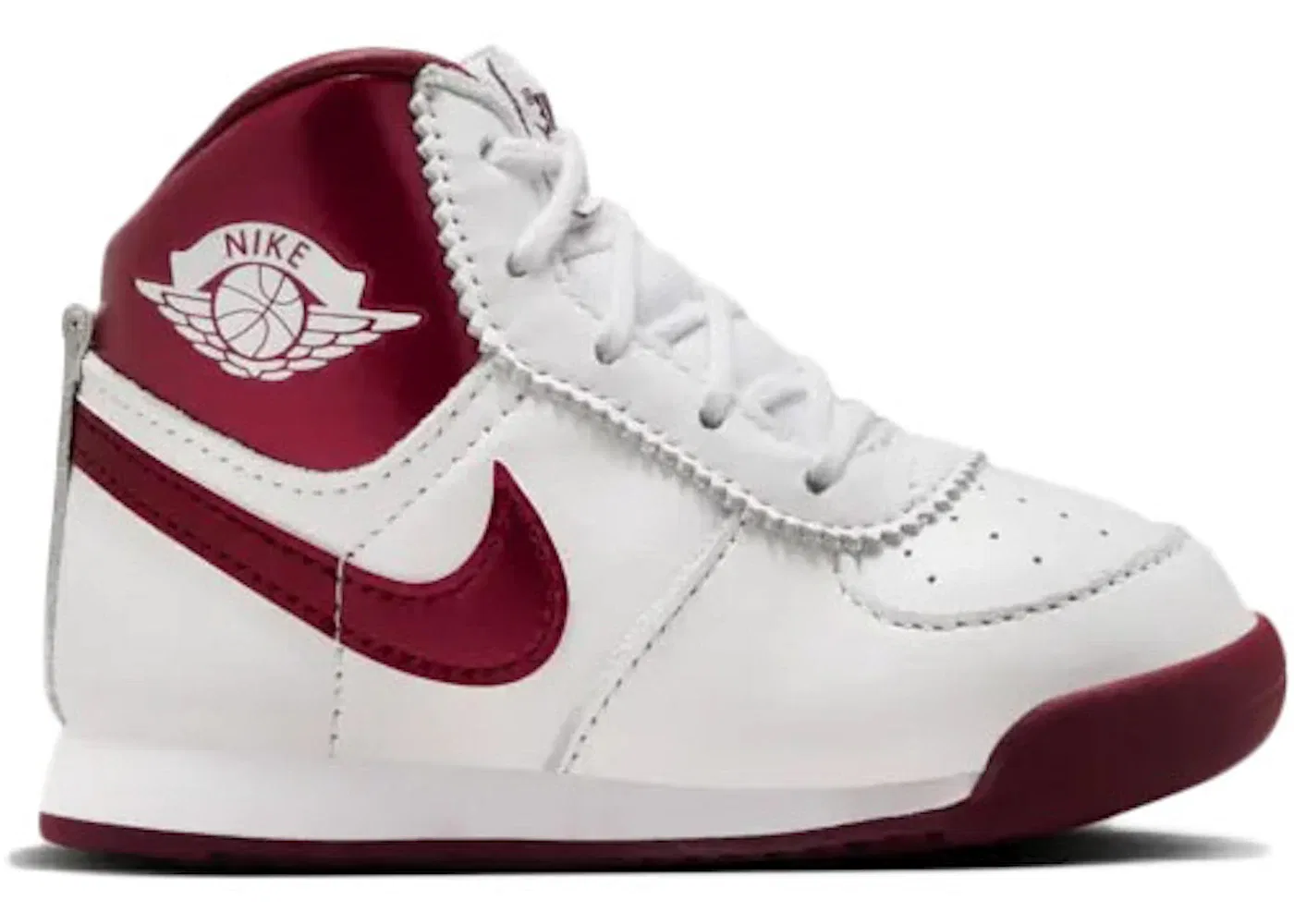 Детские кроссовки Lifestyle с высоким верхом Jordan 1 Retro High '85 Jordan, White/Team Red/White