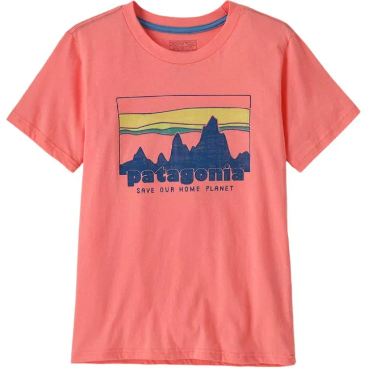 Футболка детская Patagonia, Pickled Pink