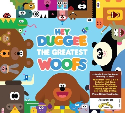 

CD диск Hey Duggee: Greatest Woofs [Gatefold Digipak Includes Sticker Pack]